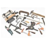 C-Clamps & Bar Clamps, Chisel, Hammer...