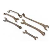 Vintage Offset Wrenches Open-End Box-End