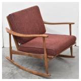 MCM Rocking Lounge Chair Low-Profile