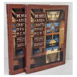 2 Books, THE ARTS AND CRAFTS MOVEMENT by Robin