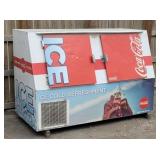 Vtg Dual-Lid Starrett Coca-Cola Chest Cooler