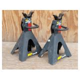 (2) MVP 3-Ton Jack Stands