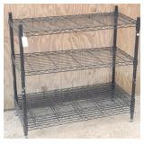Black Wire Shelving Unit, 5-Shelves