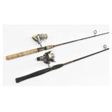 (2) Shakespeare Ugly Stik Fishing Rods