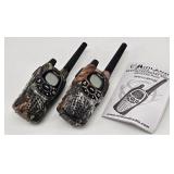 (2) Midland X-Tra Talk GXT Two-Way Radios Camo