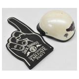 Harley Davidson Helmet Womens w/Foam Finger