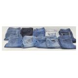 (10) Pairs of Girls Jeans:  RIDERS Lee Sz 8P...
