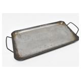 Steel Griddle w/ Handles 17" x 9"
