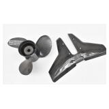 Three Blade Marine Boat Propeller & Plate Fin...