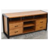 Wood & Metal Media Console / TV Stand