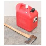Collins Axe & Blitz 5 Gal. Gas Jug