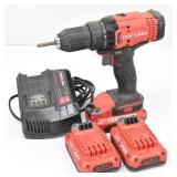 Craftsman 20v Drill Driver w/ Batteries & Charger