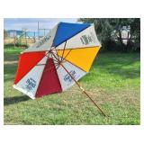 Vtg Captain Morgans PARROT BAY Beach Umbrella