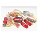 Red Trailer Light Componets & Trailer Coupler