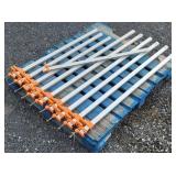 (9) Jorgensen Bar Clamps Light Duty 40" & 50"