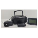 SONY CD Radio Cassette-Corder, Emerson Radio...