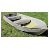 Sears Roebuck Aluminum Fishing Boat 12