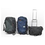 LL Bean Backpack, Rolling Duffle Bag, Luggage Cart