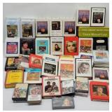 Vintage 8 Track Tape  Collection  Various Artists