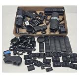 Assorted Rifle Accessories, Mounts Black Polymer