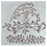 Metal Wall Art 3-Olive Branch / Leaf Decor
