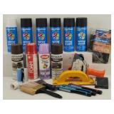 Color Place Spray Paint, Sanding Sponges, ...