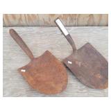 (2) Shovel Heads...