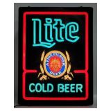LITE Pilsner Beer Sign