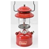 1966 Red Coleman Lantern 200A w/ Wood Case