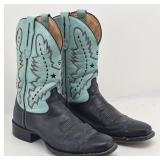 Stetson Western Leather Cowboy Boots 9D