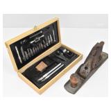 X-Acto Knife Set* & USA made Wood Plane #1105