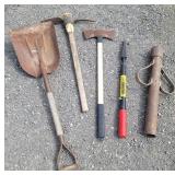Scoop Shovel, Pick Axe, Double Head Axe, Anaconda
