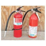 (2) Fire Extinguishers
