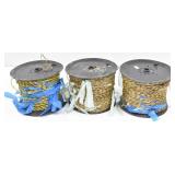 (3) Electric Fence Polywire Spools - Approx. 3,960