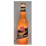 Miller Genuine Draft Lighted Plastic Beer Bottle