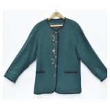 Trachten Linen Jacket Alpine / Bavarian Style 40