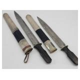 (2) Ethnic Daggers w/ Matching Scabbards