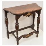 Antique English  Hall Table 25" W X 13" D 23" T