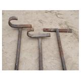 (3) Branding Irons