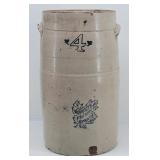 Monmouth Pottery 4 gal. Butter Churn Crock