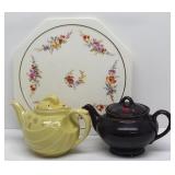 Rosenthal Cake Plate & 2-Tea Pots: Hall 6 cup...