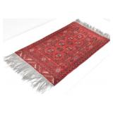 Handmade Rusty/ Red Afghan Wool Rug