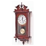 Polaris 31 Day Pendulum Wall Clock Cherry Wood