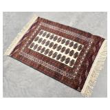 Bokhara Turkish Wool Rug 51" X 32"