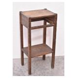 Antique Telephone Table / Side Table Rustic