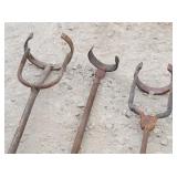 (3) Branding Irons