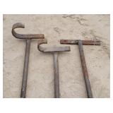 (3) Branding Irons