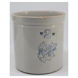 Western Stoneware 2 gal. Salt-Glazed Crock