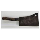 Antique Meat Cleaver 14"
