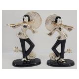 (2) MCM California Pottery:  HEDI SCHOOP Style...